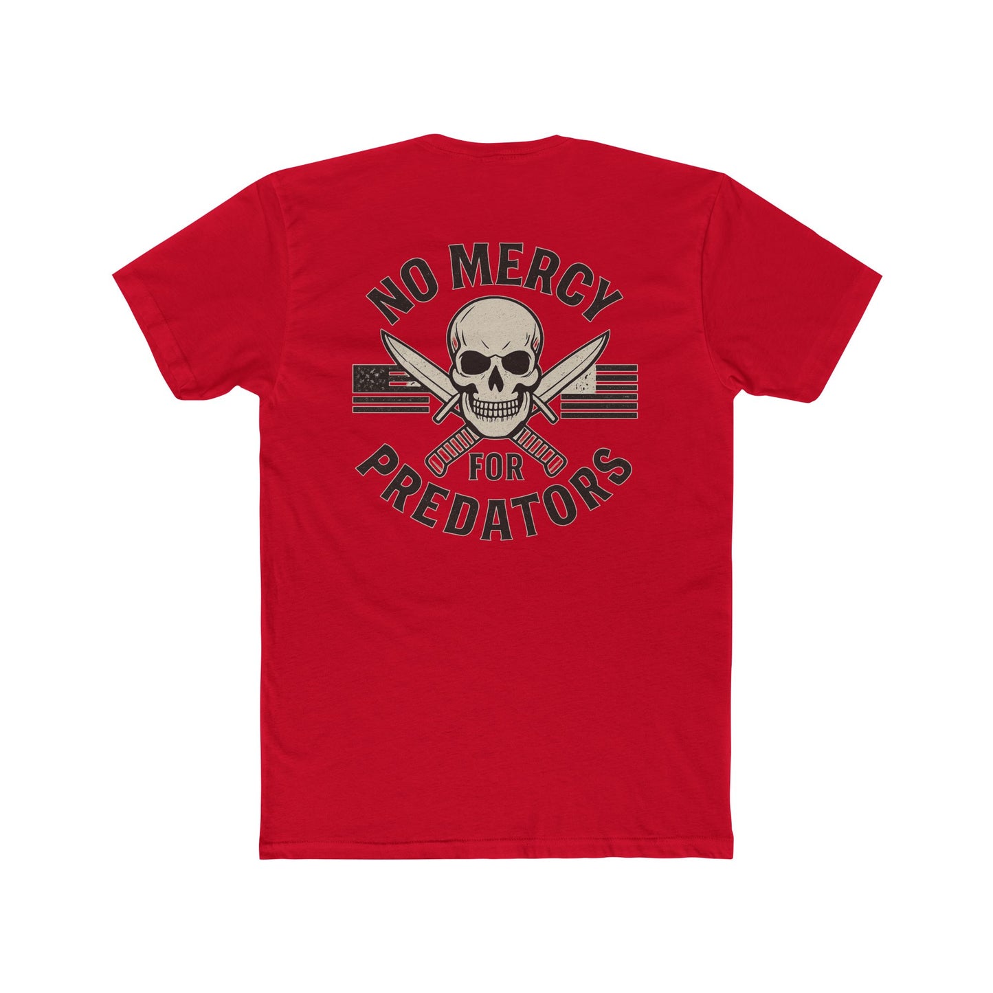 Unisex Graphic Tee - No Mercy for Predators