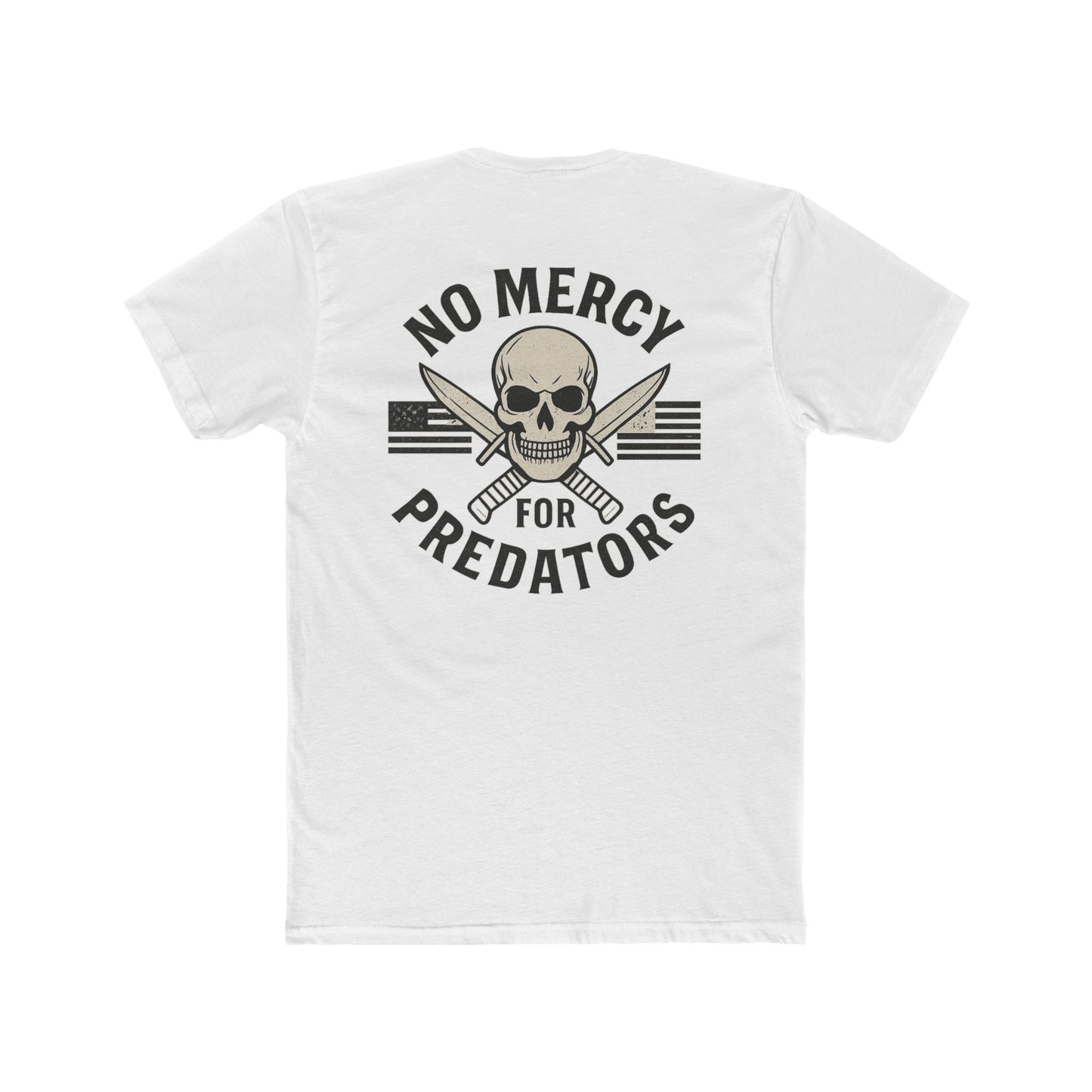 Unisex Graphic Tee - No Mercy for Predators